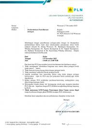 Waspada! Sejumlah Wilayah Wonosari Termasuk Ngipak Terdampak Pemadaman Listrik